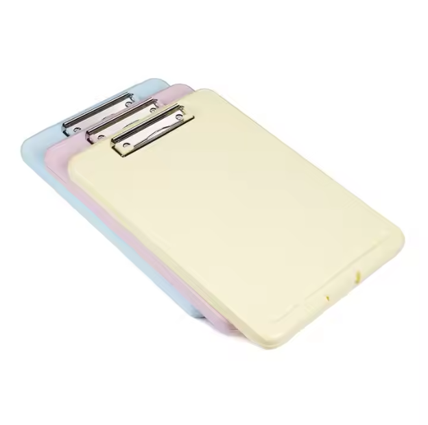 A4 Plastic Storage File Box Case Document File Folders Clipboard with Storage Box